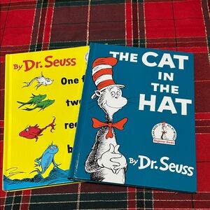 Dr. Seuss Blue and Yellow Book Pair